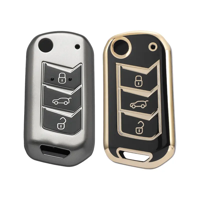 Keyzone Combo Pack – Tpu Key Covers (Tp09 & Gmtp09) For Thar, Bolero, Scorpio, Xuv700, Xuv400, Xuv3xo, Xuv300, Tuv300, Marazzo Flip Key 1