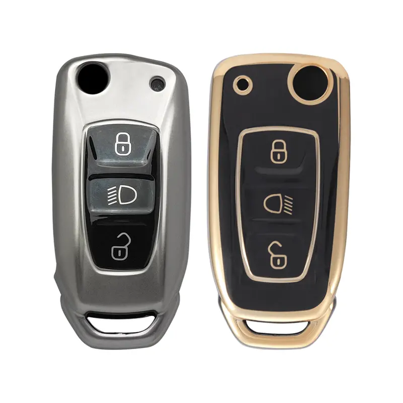 Keyzone Combo Pack – Tpu Key Covers (Tp29 & Gmtp29) For Curvv, Nexon, Harrier, Safari, Altroz, Punch, Tigor, Tiago, Zest, Bolt, Hexa Flip Key 1