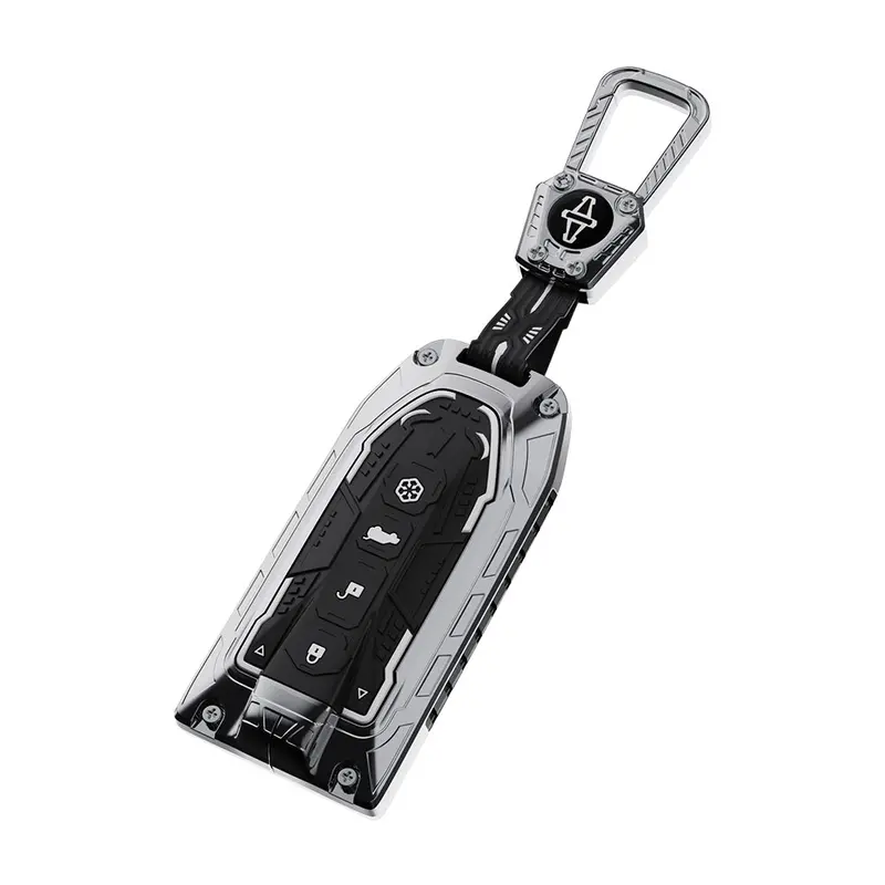 Keyzone Iron Core Series Key Cover Compatible For Mahindra Xuv 7Xo, Be 6, Xev 9E, Xev 9S, Be 6 Formula E Edition, Be 6 Fe 6-Button Smart Key(Ic92) 1