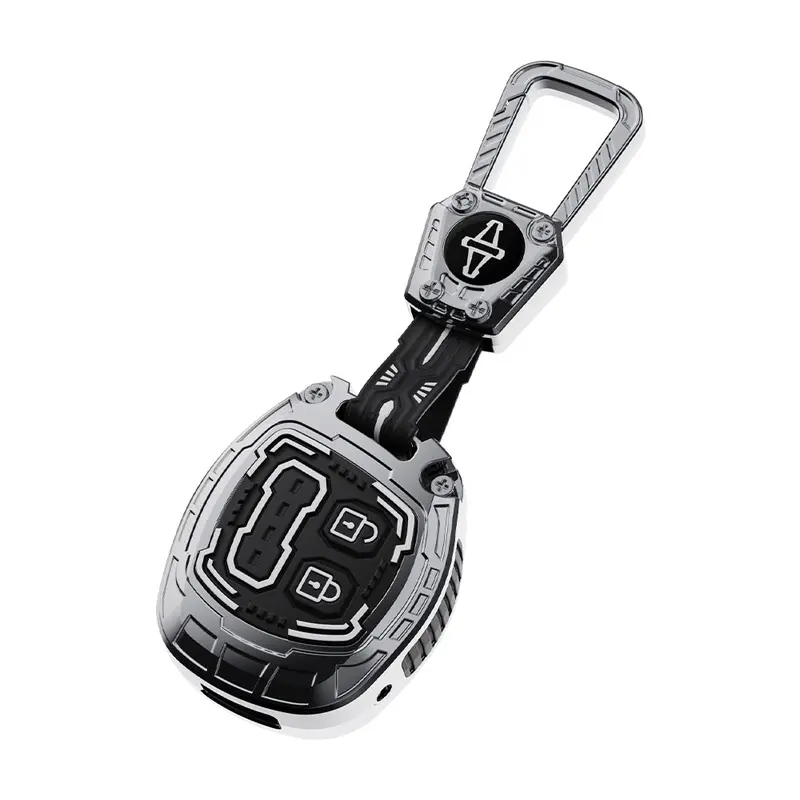 Keyzone Iron Core Series Key Cover Compatible For Suzuki Fronx, Jimny, Swift, Dzire, Xl6, Ignis, Grand Vitara, Brezza, Wagonr, Vitara Brezza, Celerio, Ertiga, Ciaz, Scross, Baleno, Alto 2B Remote Key(Ic23) 1