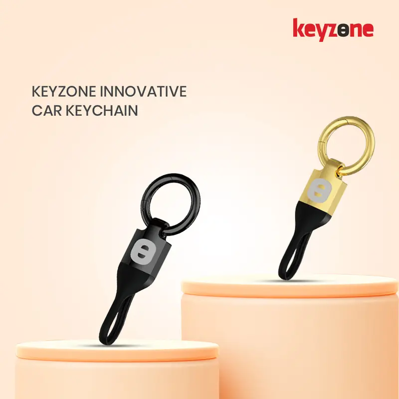 Keyzone Pack Of 2 Innovative Car Keychain (Innokeychain_Packof2) 2