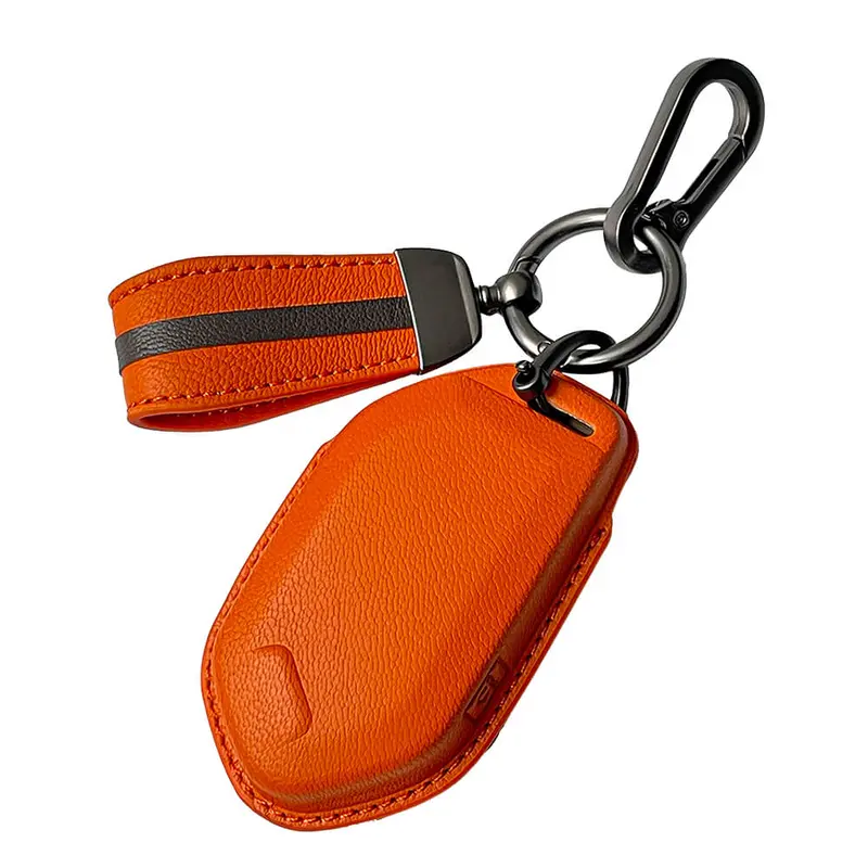 Keyzone Royal Leather Key Cover For Kia Seltos 2026, Syros, Seltos, Ev6, Ev9 Smart Key (Rl89) 3