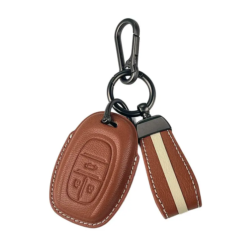 Keyzone Royal Leather Key Cover For Mg Gloster Smart Key (Rl87) 1