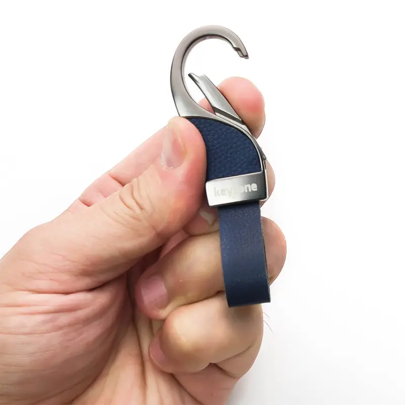 Keyzone Unisex D Shape Buckle Keychain Keyring Keyholder For Car Keys (Kr02) 1