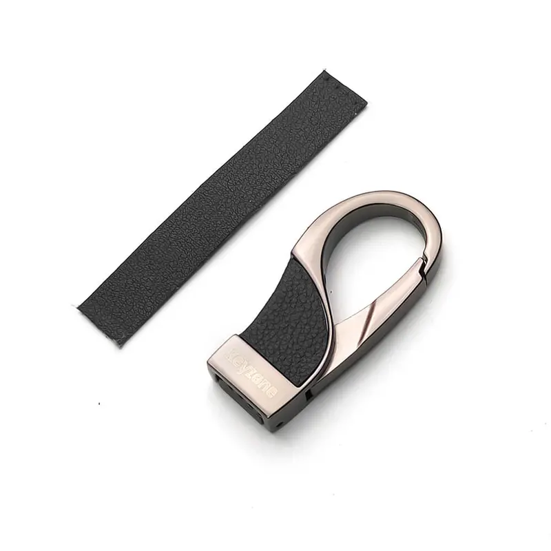 Keyzone Unisex D Shape Buckle Keychain Keyring Keyholder For Car Keys (Kr02) 1