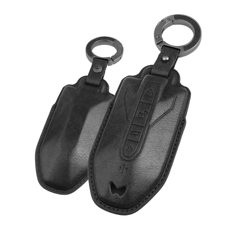 Keyzone Vintage Leather Key Cover For Mahindra Xuv 7Xo, Be 6, Xev 9E, Xev 9S, Be 6 Formula E Edition, Be 6 Fe (6-Button Smart Key) (Vl92) 1