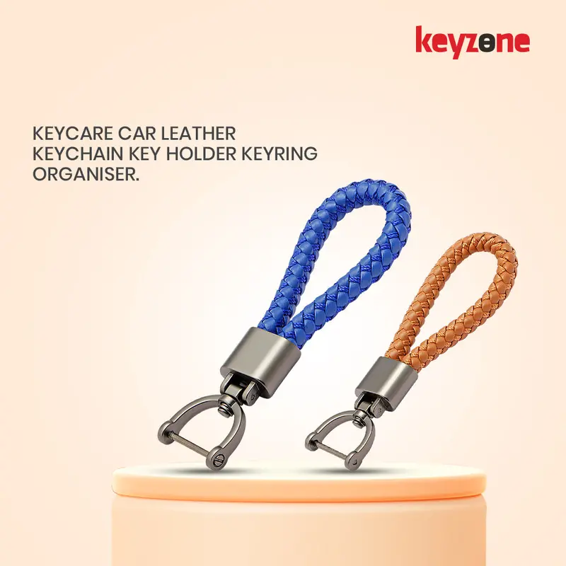 Leather Thread Key Holder 2