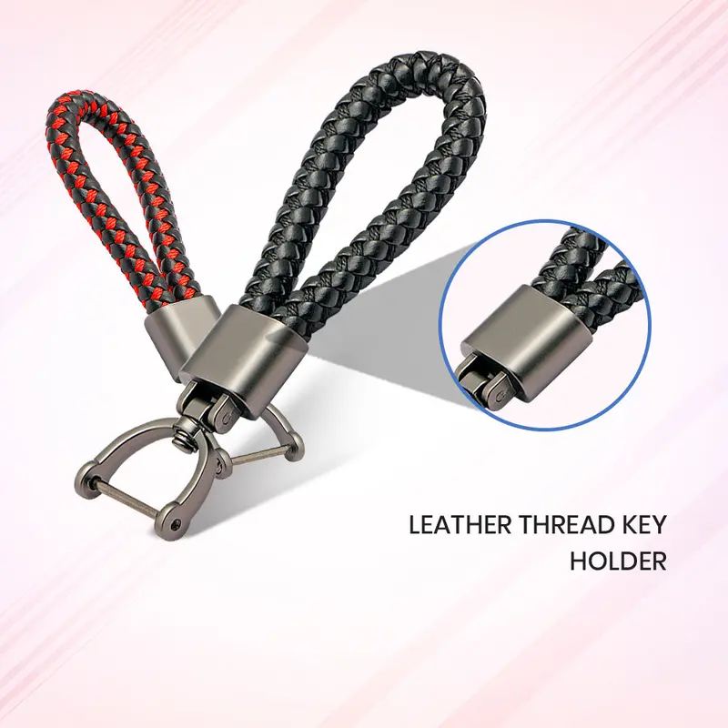 Leather Thread Key Holder (Pack Of 2) 3