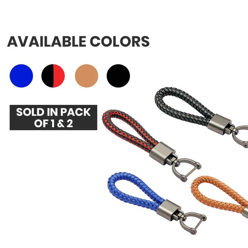 Leather Thread Key Holder (Pack Of 2) 6