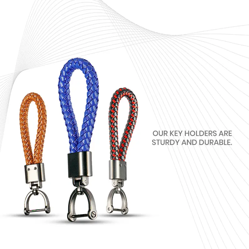 Leather Thread Key Holder (Pack Of 2) 8