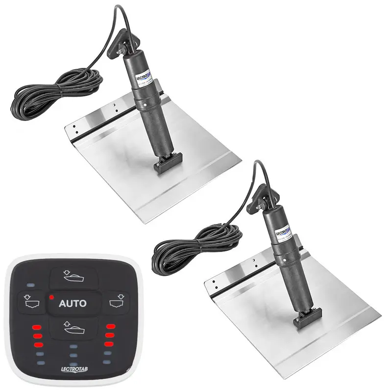 Lectrotab Xka Aluminum Alloy Trim Tab Kit W/Alc-1 Control - 12 X 18 [Xkasal12x18a] 1