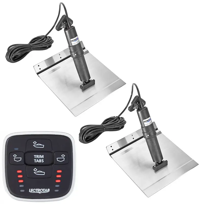 Lectrotab Xka Aluminum Alloy Trim Tab Kit W/Mlc-1 Control - 9 X 24 [Xkasml9x24a] 1