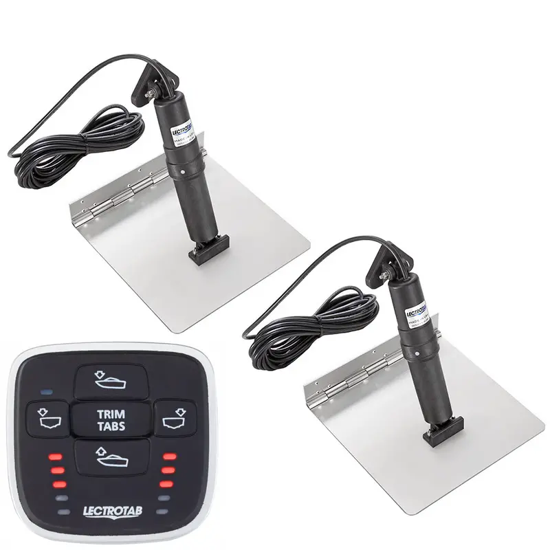 Lectrotab Xka Stainless Steel Trim Tab Kit W/Mlc-1 Control - 12 X 18 [Xkasml12x18] 1