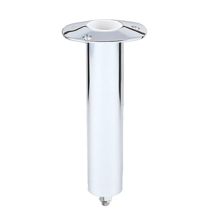 Lee's 0 Degree Stainless Steel Swivel Base Flush Mount Rod Holder - Extra Long Tube 2.25" Od X 14.5" Tube [Rh577xl] 1