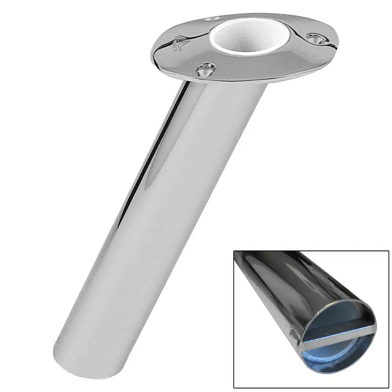 Lee's 30 Degree Stainless Steel Bar Pin Rod Holder - 2" O.D. [Rh525ss/Xs] 1