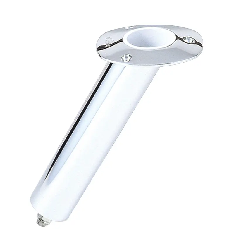 Lee's 30 Degree Stainless Steel Swivel Base Flush Mount Rod Holder 2.25" Od X 10.5" Tube [Rh575] 1