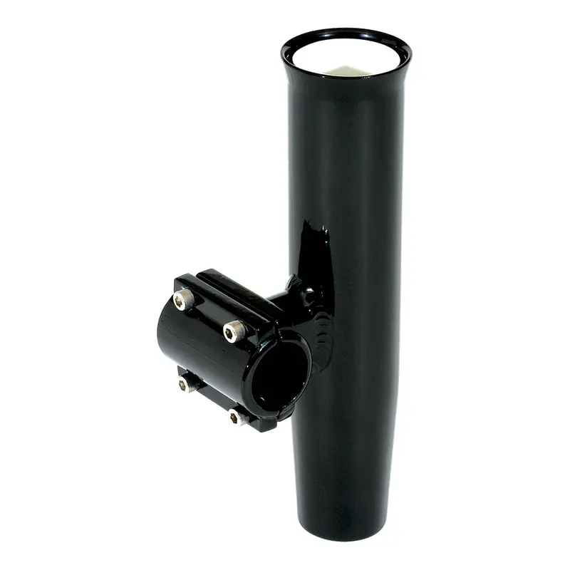 Lee's Clamp-On Rod Holder - Black Aluminum - Horizontal Mount - Fits 1.660" O.D. Pipe [Ra5203bk] 1