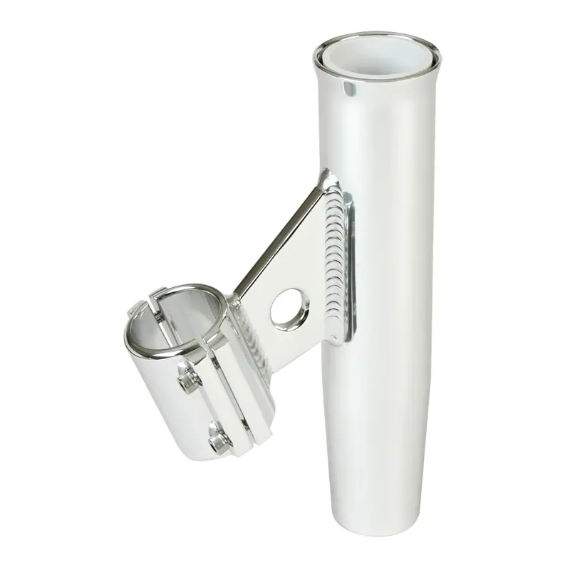 Lee's Clamp-On Rod Holder - Silver Aluminum - Vertical Mount - Fits 1.660" O.D. Pipe [Ra5003sl] 1
