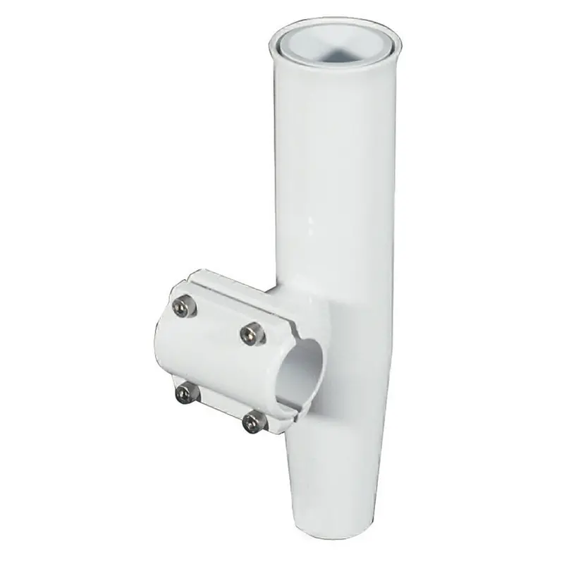 Lee's Clamp-On Rod Holder - White Aluminum - Horizontal Mount - Fits 1.315" O.D. Pipe [Ra5202wh] 1