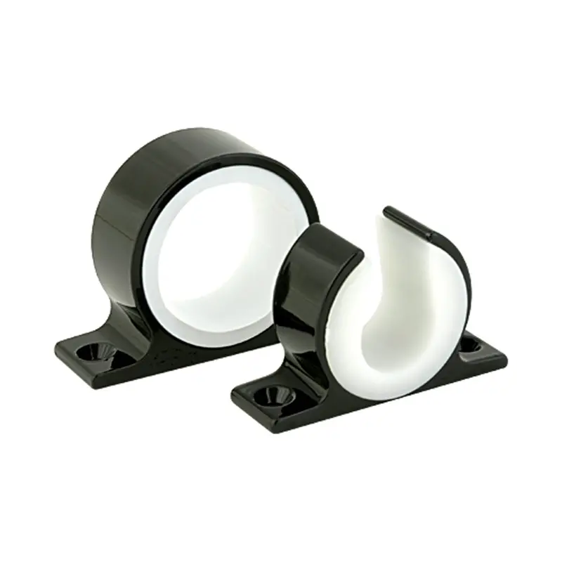 Lee's Single Rod Rack Set - Bright Black Finish [Mc70bk] 1
