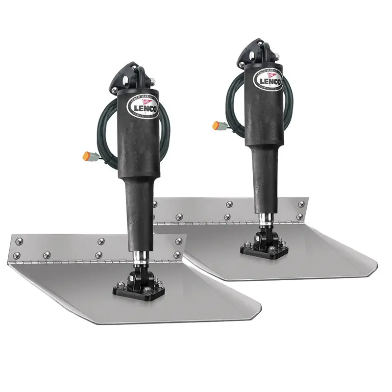 Lenco 12" X 12" Standard Trim Tab Kit Without Switch Kit 12V [15007-101] 1