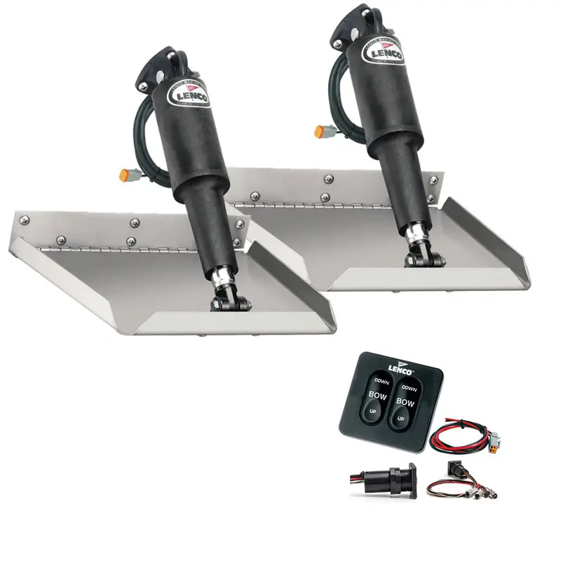 Lenco 12" X 18" Edgemount Kit W/Standard Tactile Switch Kit 12V [Tt12x18e] 1