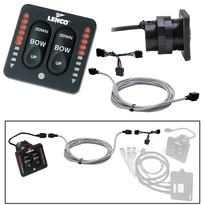 Lenco Flybridge Kit F/Led Indicator Key Pad F/Two-Piece Tactile Switch - 10' [11941-001] 1