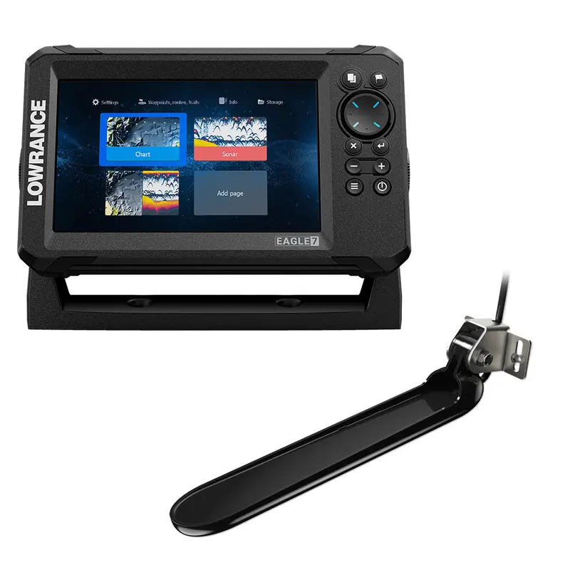 Lowrance Eagle 7 W/Tripleshot Transducer  U.S. Inland Charts [000-16120-001] 1