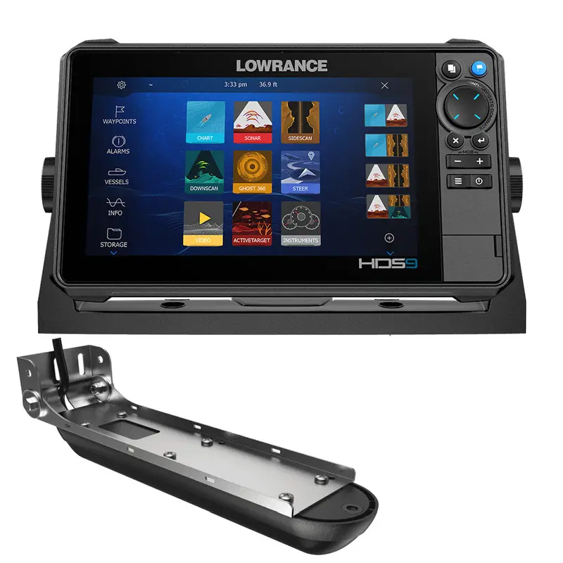 Lowrance Hds Pro 9 - W/ Preloaded C-Map Discover Onboard  Active Imaging Hd Transducer [000-15981-001] 1