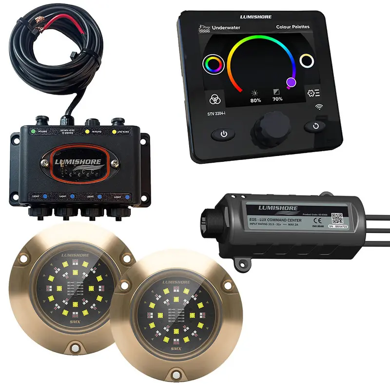 Lumishore Lux Smx154 2 Lights Hub Lux Command Center Display [010-04511-00] 1