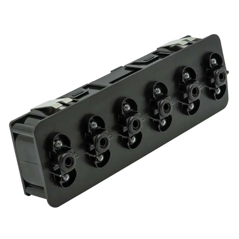 Maretron Vmm6 Contura Series Digital Switch Module, 6 Rocker - No Actuators W/Right Switch 3-Position  Blue Leds [A3801-6] 1