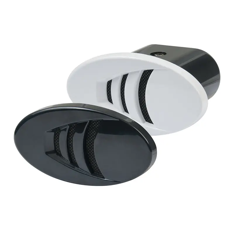 Marinco 12V Drop-In "H" Horn W/Black  White Grills [10079] 1