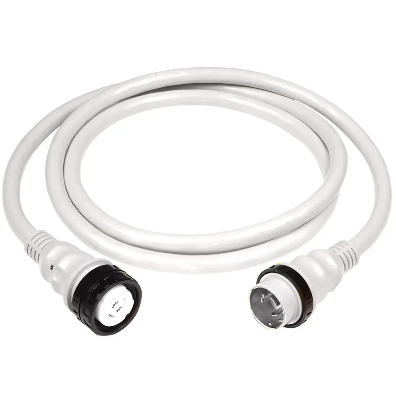Marinco 50Amp 125/250V Shore Power Cable - 25' - White [6152Sppw-25] 1