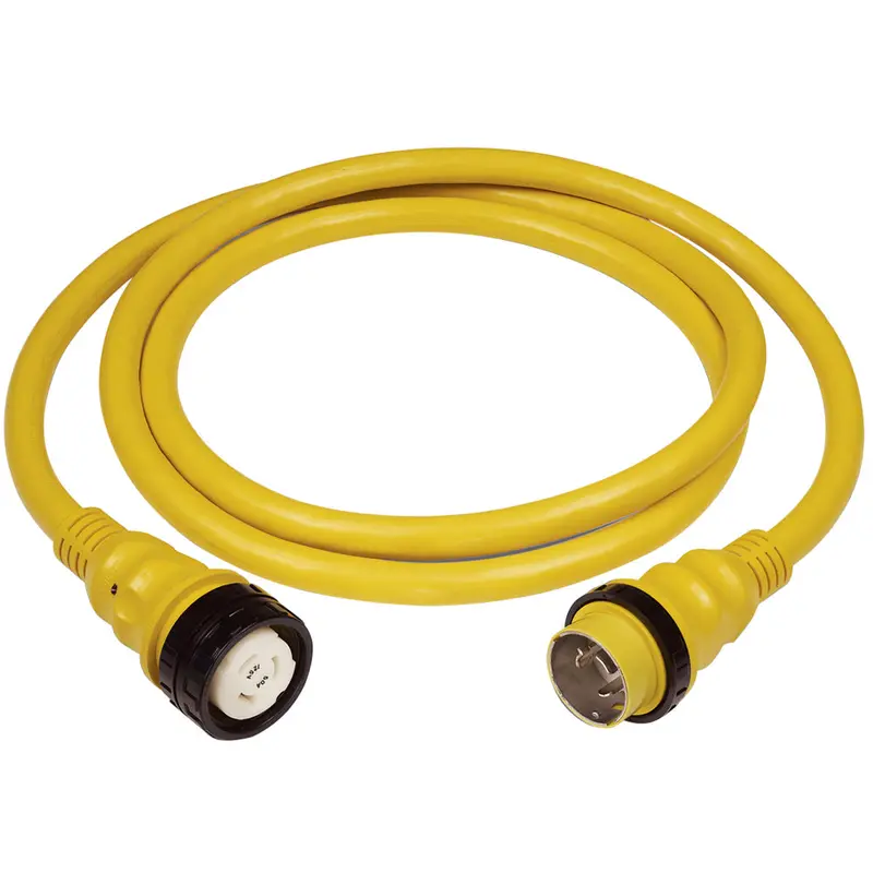 Marinco 50Amp 125/250V Shore Power Cable - 25' - Yellow [6152Spp-25] 1