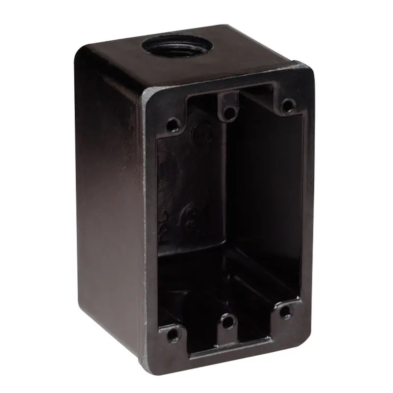 Marinco Fs Box Black F/15A, 20A, 30A Receptacles [6080] 1