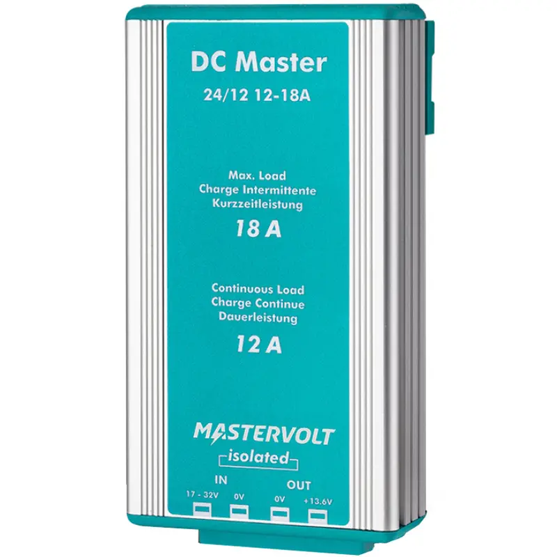 Mastervolt Dc Master 24V To 12V Converter - 12A W/Isolator [81500300] 1