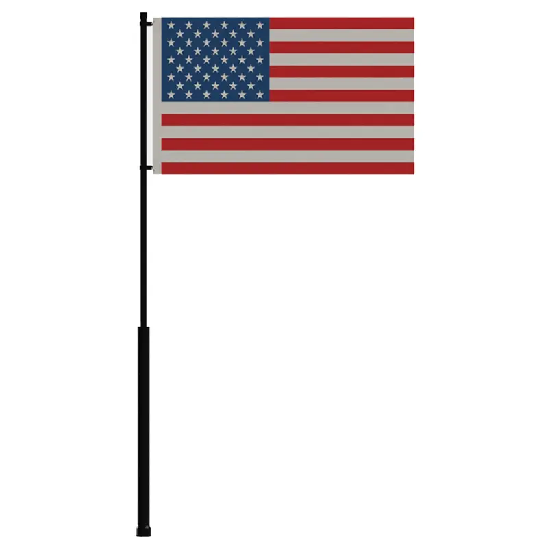 Mate Series Flag Pole - 72" W/Usa Flag [Fp72usa] 1
