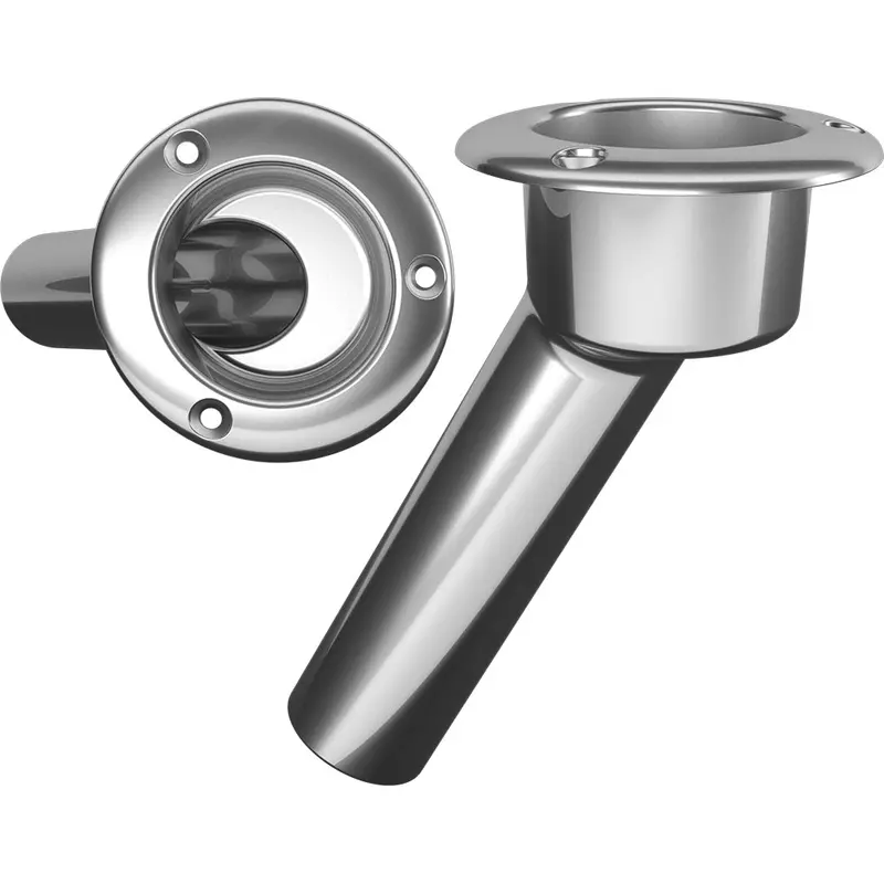 Mate Series Stainless Steel 30 Rod  Cup Holder - Open - Round Top [C1030nd] 1