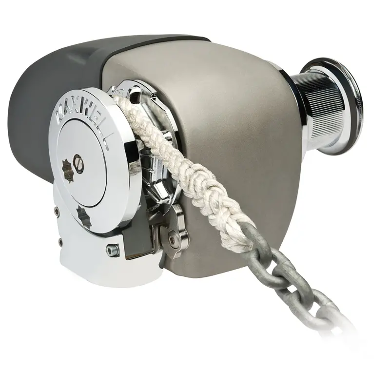 Maxwell Hrc 10-8 Rope Chain Horizontal Windlass 5/16" Chain, 5/8" Rope 12V, With Capstan [Hrc10812v] 1