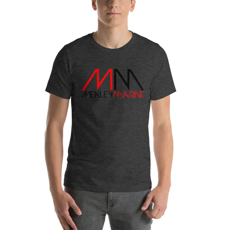 Mealey Marine Red-and-Black Crewneck T-Shirt