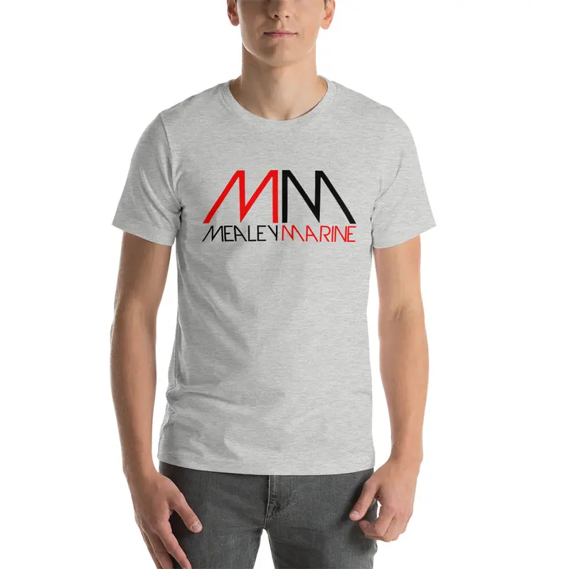 Mealey Marine Red-and-Black Crewneck T-Shirt