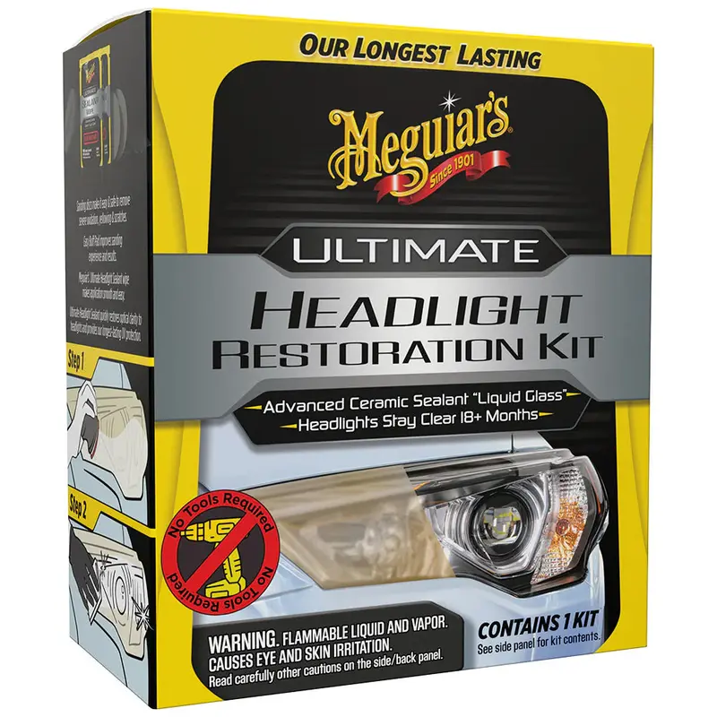Meguiar's Ultimate Headlight Restoration Kit [G2990srp] 1
