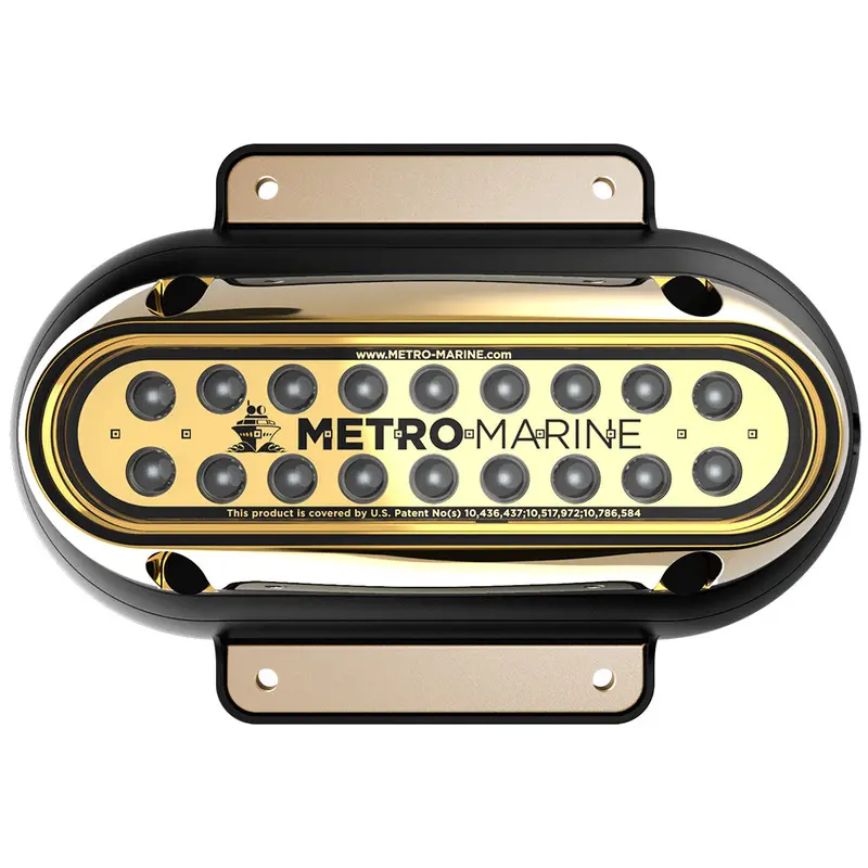 Metro Marine High-Output Elongated Surface Mount Light W/Intelligent Monochromatic Leds - Blue, 45 Beam [F-Sme1-H-B3-45] 1