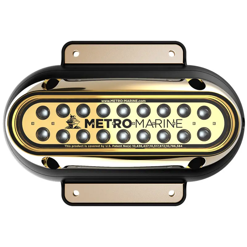 Metro Marine High-Output Elongated Surface Mount Light W/Intelligent Monochromatic Leds - Blue, 90 Beam [F-Sme1-H-B3-90] 1