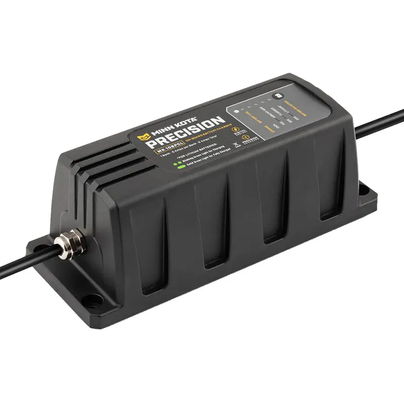 Minn Kota On-Board Precision Charger Mk-106 Pcl 1 Bank X 6 Amp Li Optimized Charger [1831061] 1