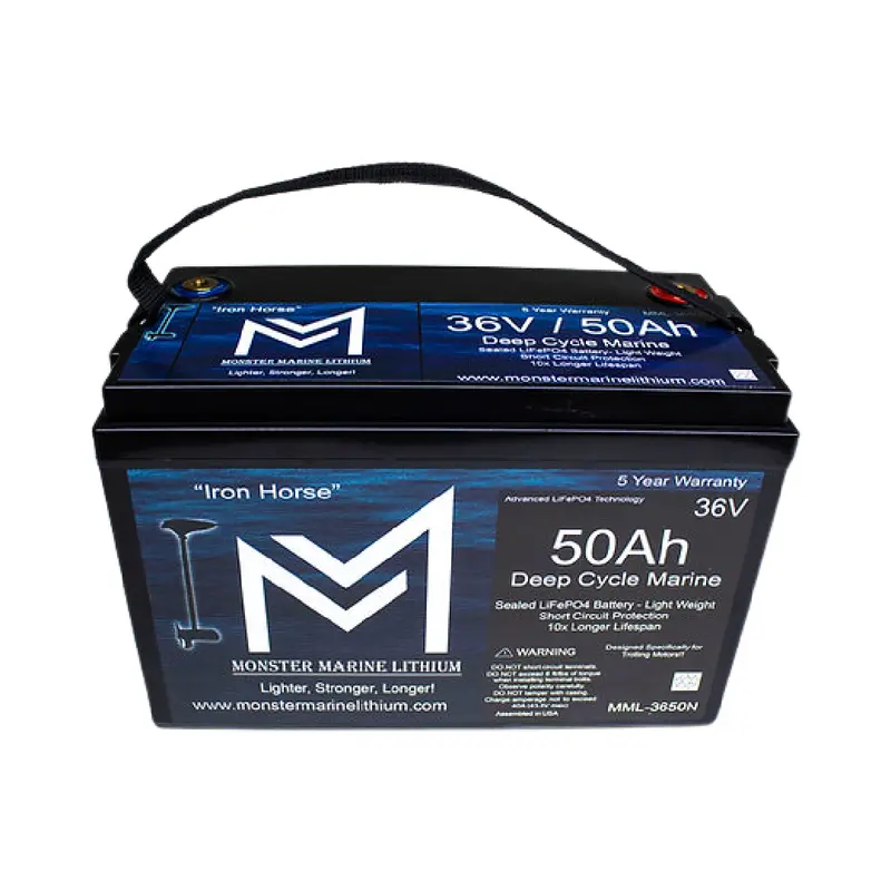 Monster Marine Lithium 36V 50Ah Deep Cycle Battery 1