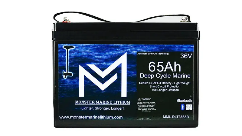Monster Marine Lithium 36V 65Ah Deep Cycle Battery 1