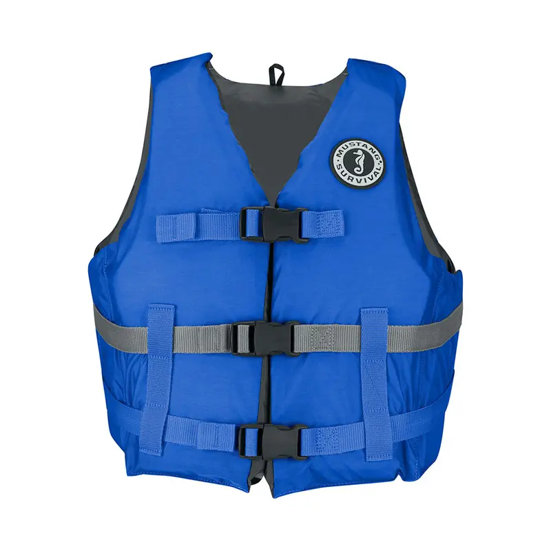 Mustang Livery Foam Vest - Xl/Xxl - Blue [Mv7010-131-Xl/Xxl] 1