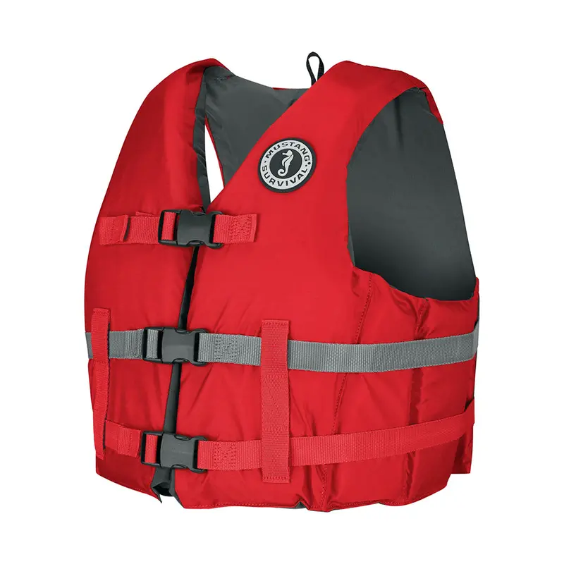 Mustang Livery Foam Vest - Xs/S - Red [Mv7010-4-Xs/S] 1