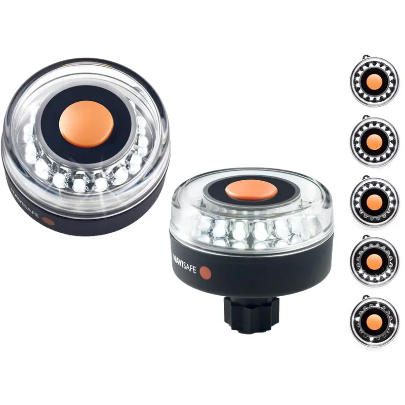 Navisafe Navilight All-White 5 Mode 360 2Nm W/Railblaza Base [055-1] 1